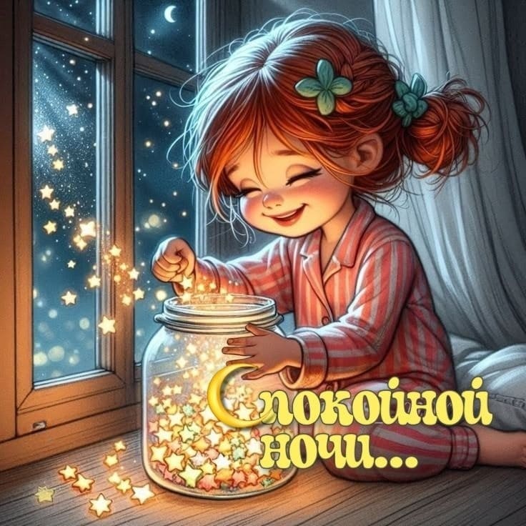 Открытки красивые спокойной ночи с пожеланиями бесплатно