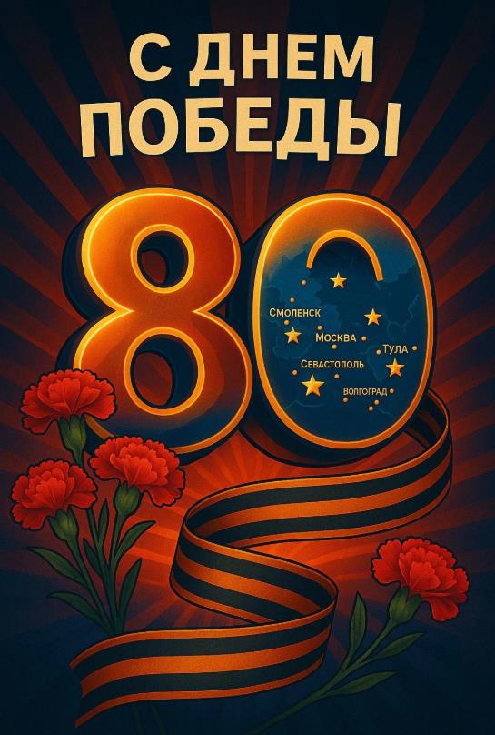 С днём победы 80 лет картинки к празднику!
