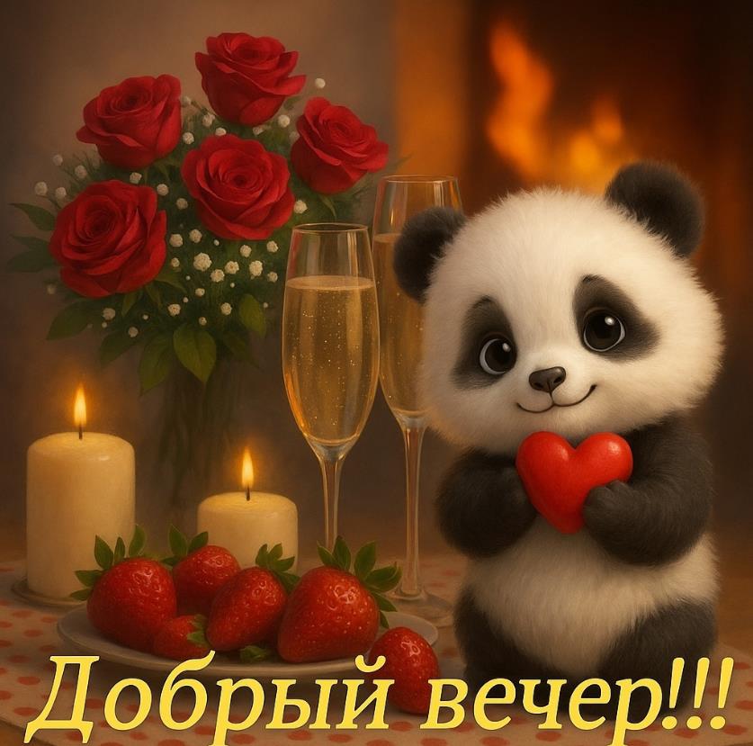Романтическая картинка - добрый вечер