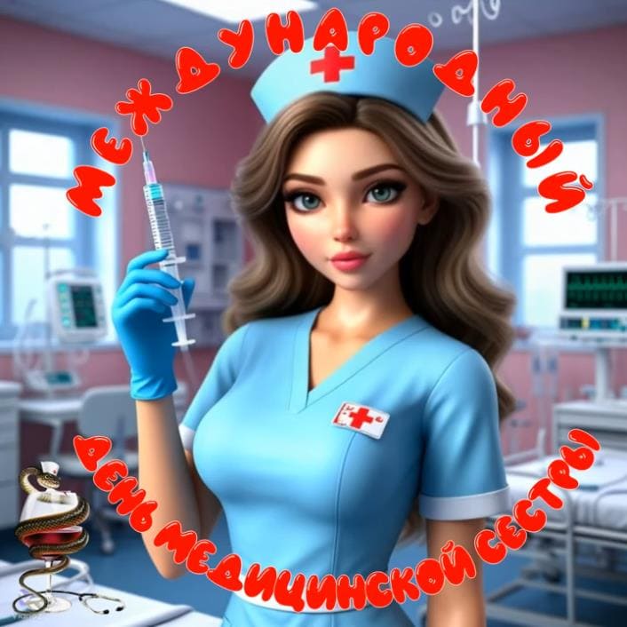 Новая картинка на международный день медицинской сестры 12 Мая 2025