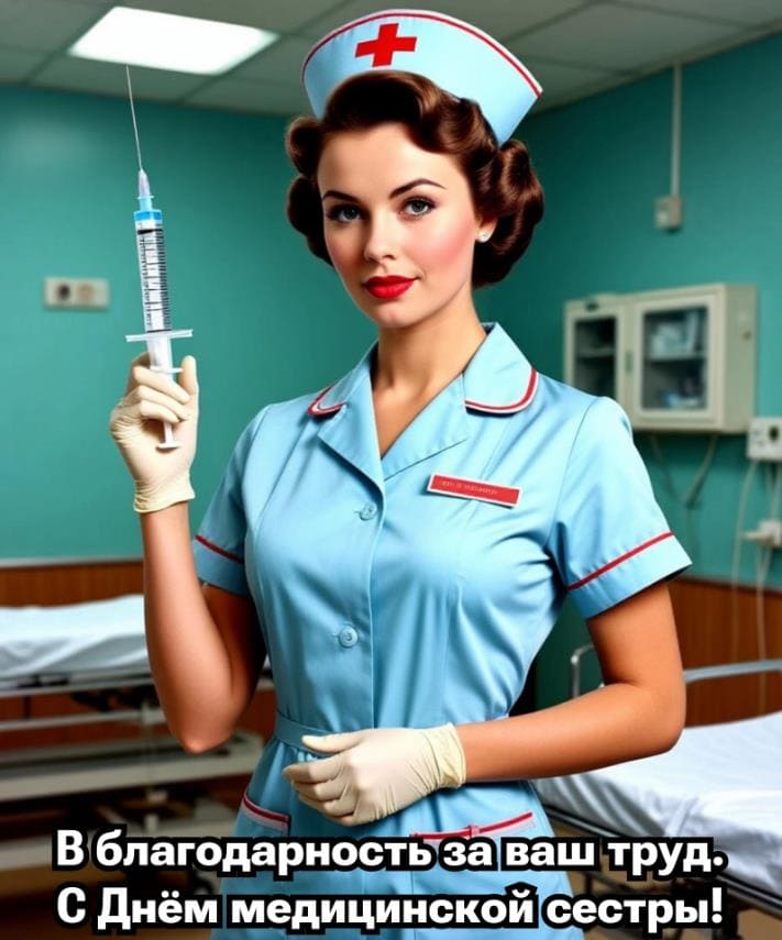 Медицинским сёстрам в благодарность за труд!