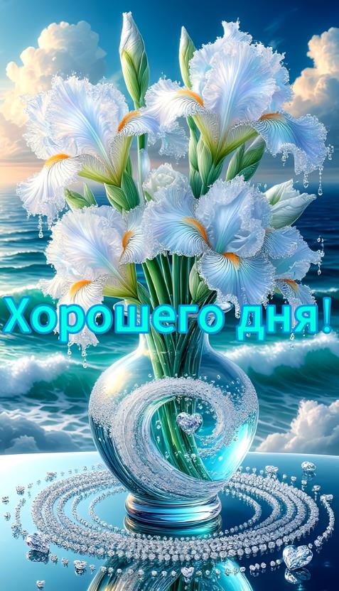 Цветы для тебя! Желаю хорошего дня!
