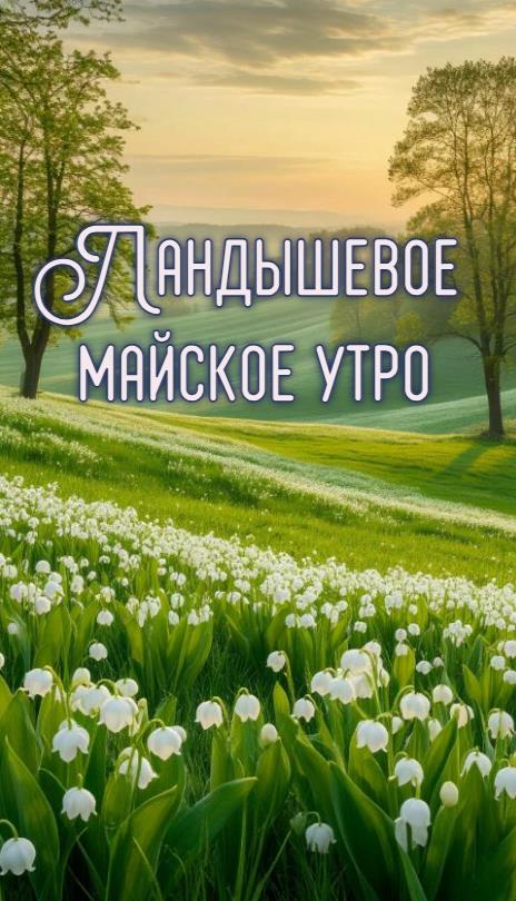Ландышевое майское утро - открытка с цветами