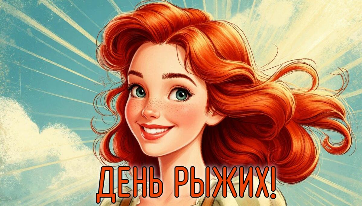 Красивая картинка на день рыжих