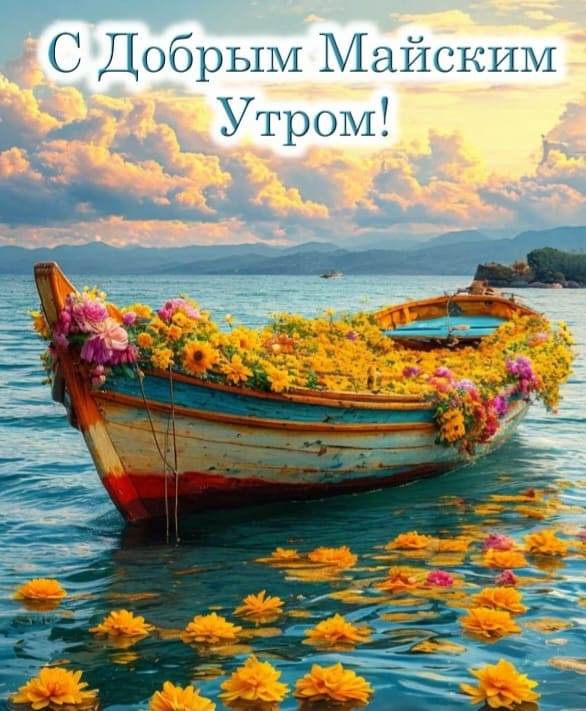 С майским утром картинки с фразами