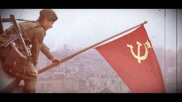 Старая песня к 9 мая - видео открытка