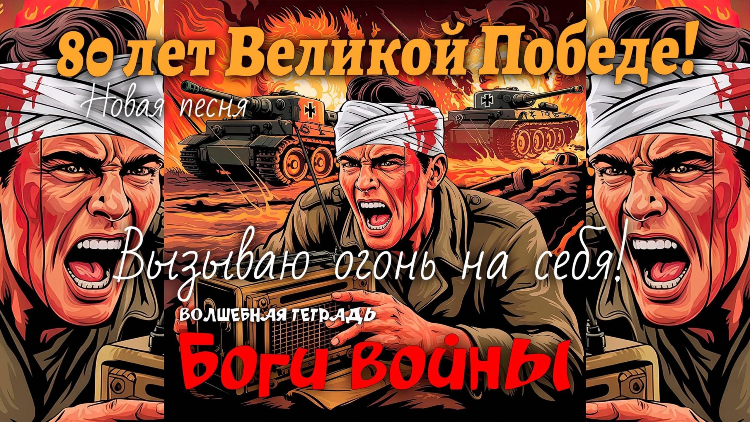 Песня "Боги войны" (вызываю огонь на себя) на 9 мая 80 лет Победы 2025