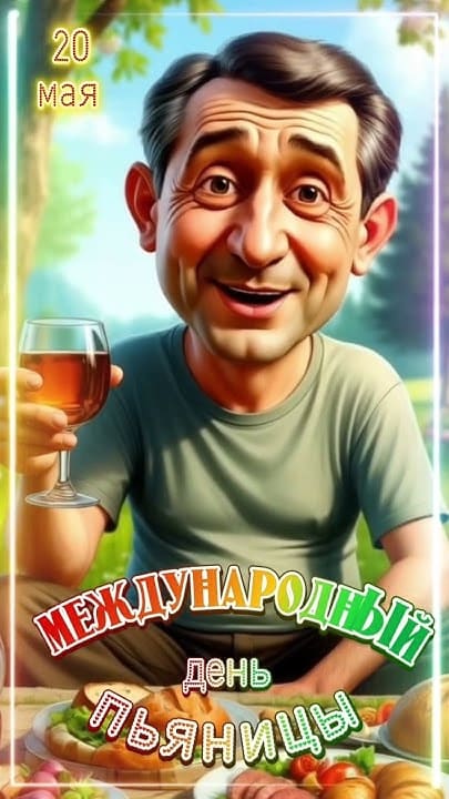 Международный день пьяницы - картинка на телефон