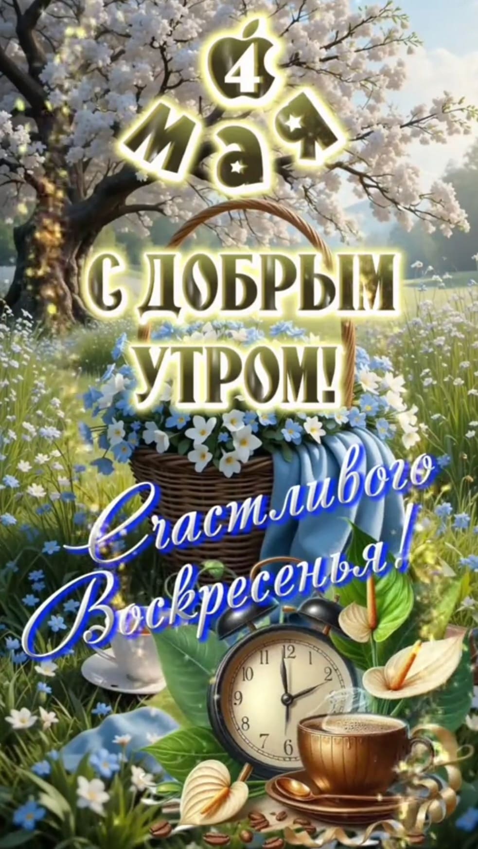 4 Мая - С добрым утром! Счастливого Воскресенья!