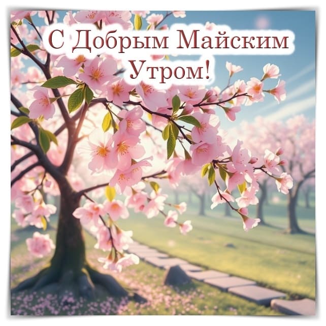 С добрым Майским утром!