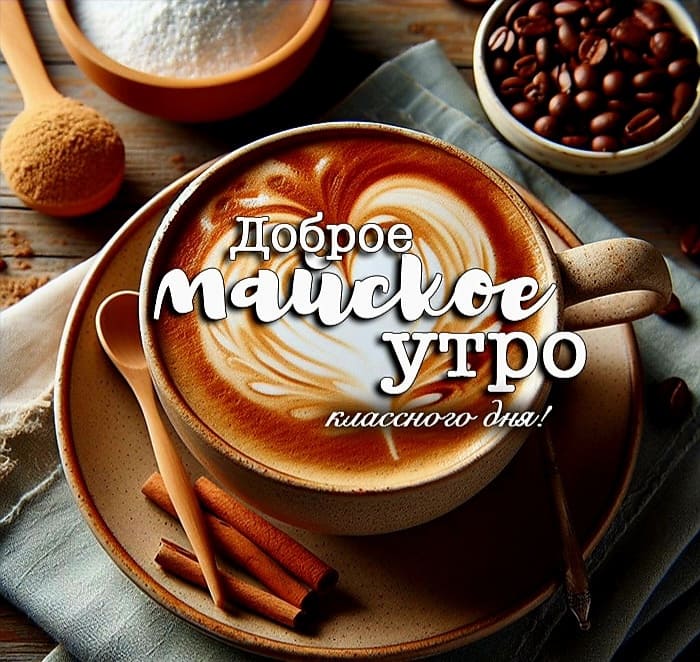 Кофейного майского утра!