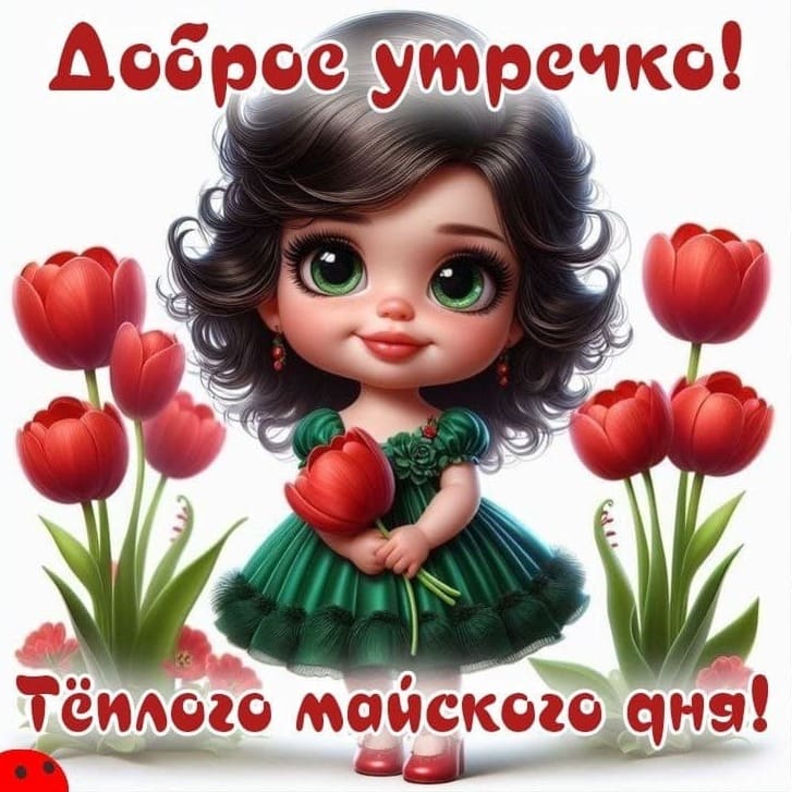 Доброе утречко! Тёплого Майского дня!
