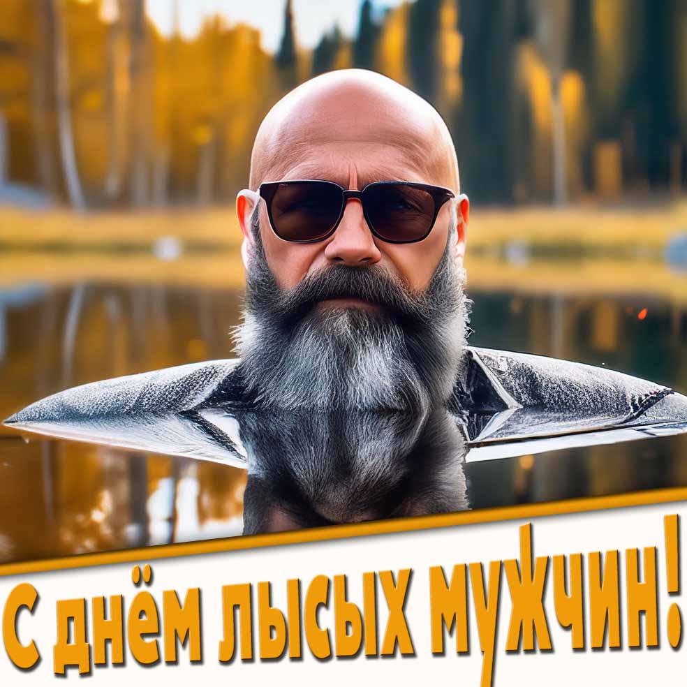 Открытка с днём лысых мужчин