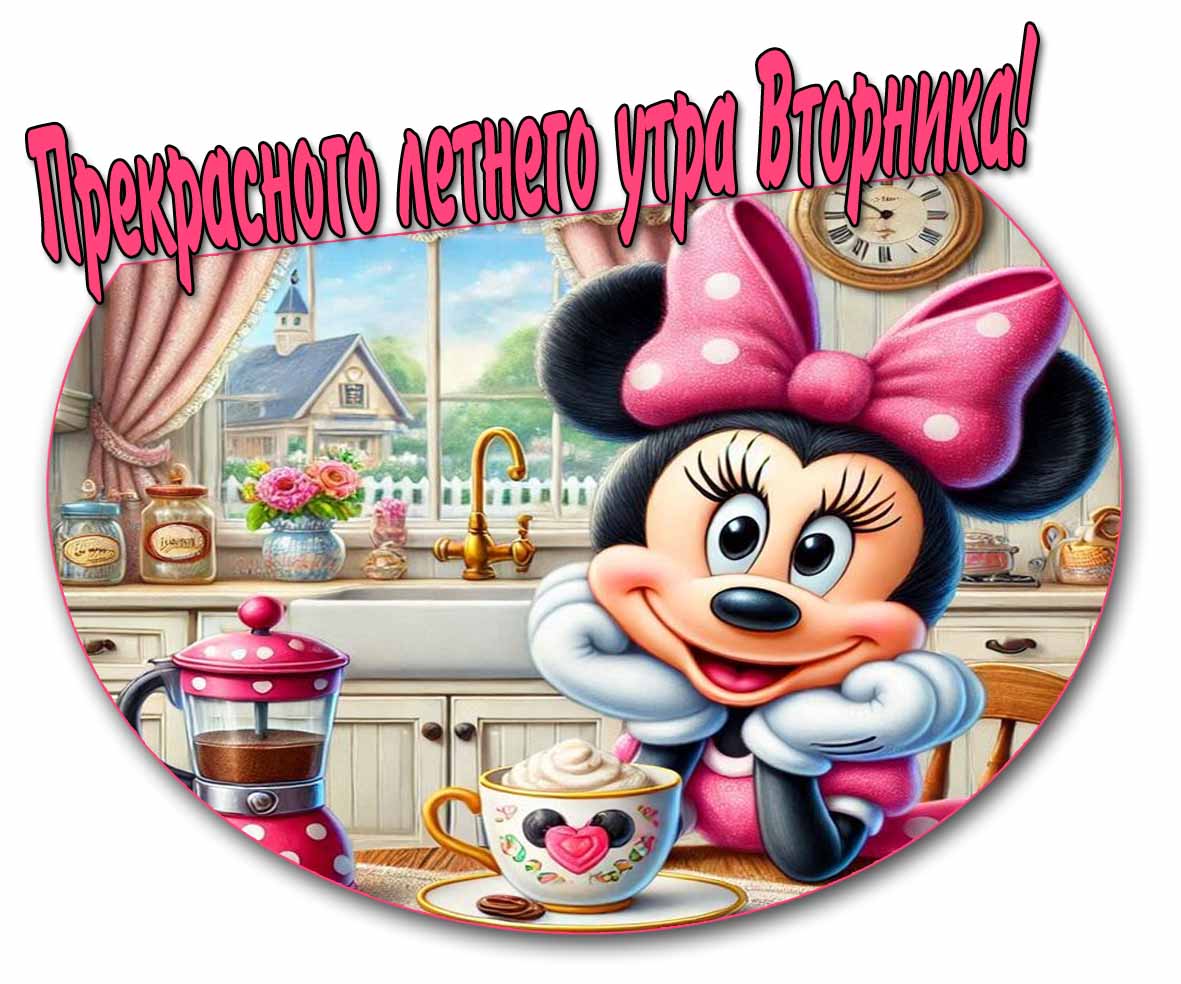 Красивая картинка прекрасного летнего утра вторника