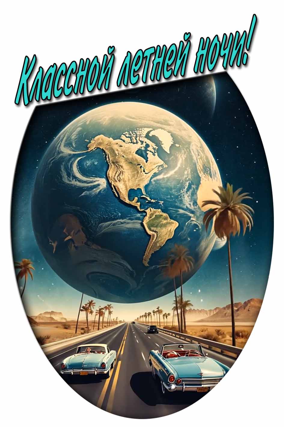 Картинка классной летней ночи