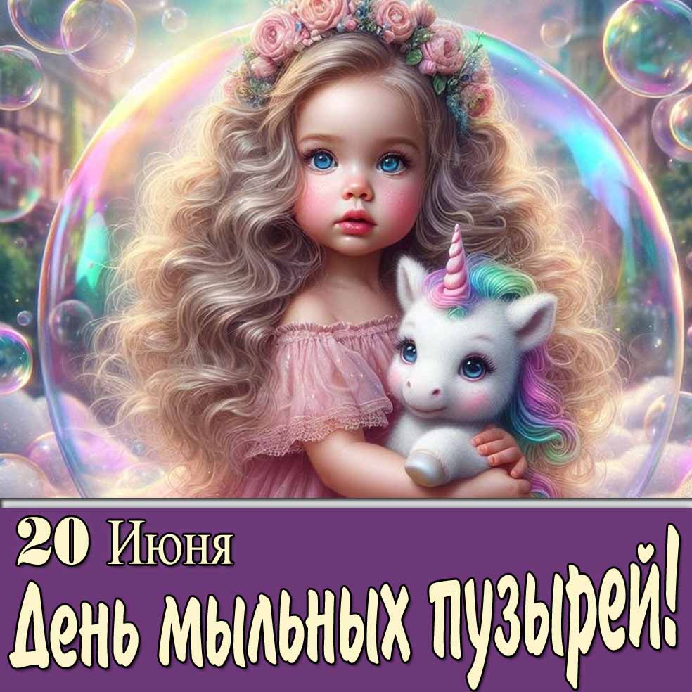 Картинка 20 Июня - день мыльных пузырей