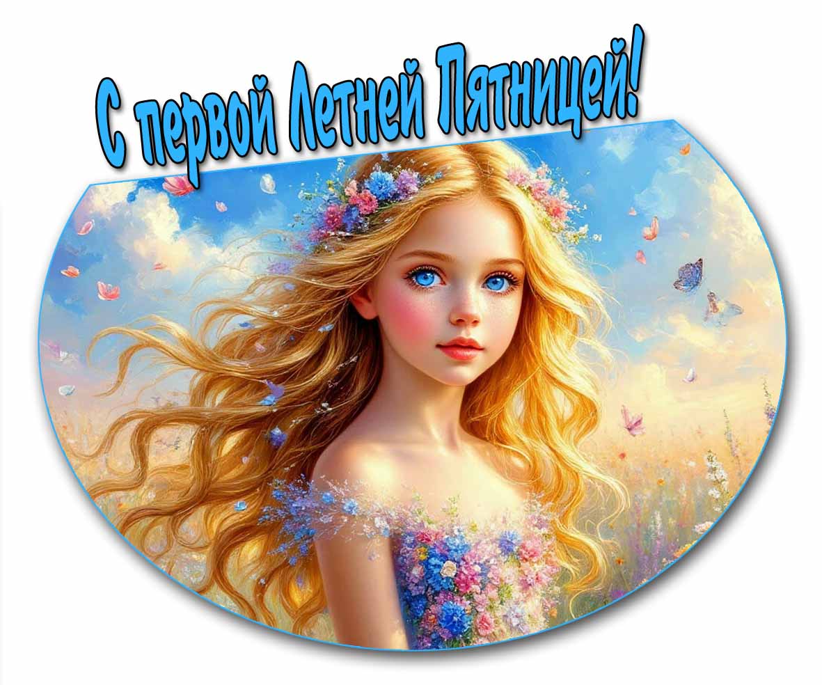 Красивая картинка с первой летней пятницей!