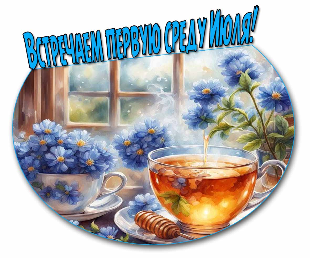 Картинка встречаем первую среду Июля