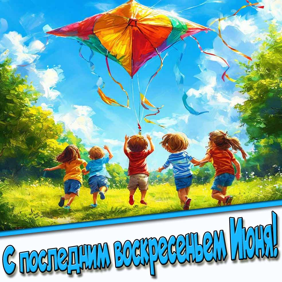 С последним воскресеньем Июня! - прикольная картинка
