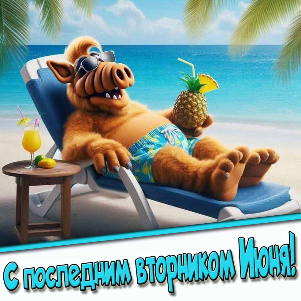 С последним Вторником Июня! - прикольная картинка