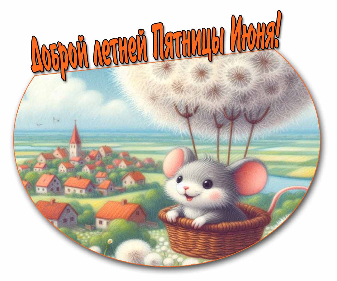 Картинка доброй летней пятницы Июня!