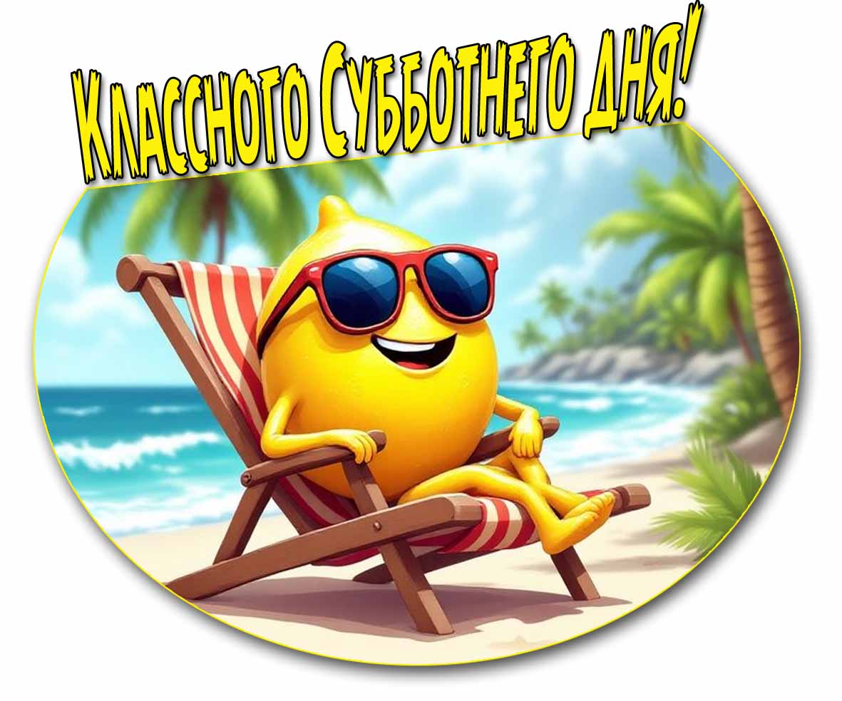 Классного Субботнего дня! - прикольная открытка