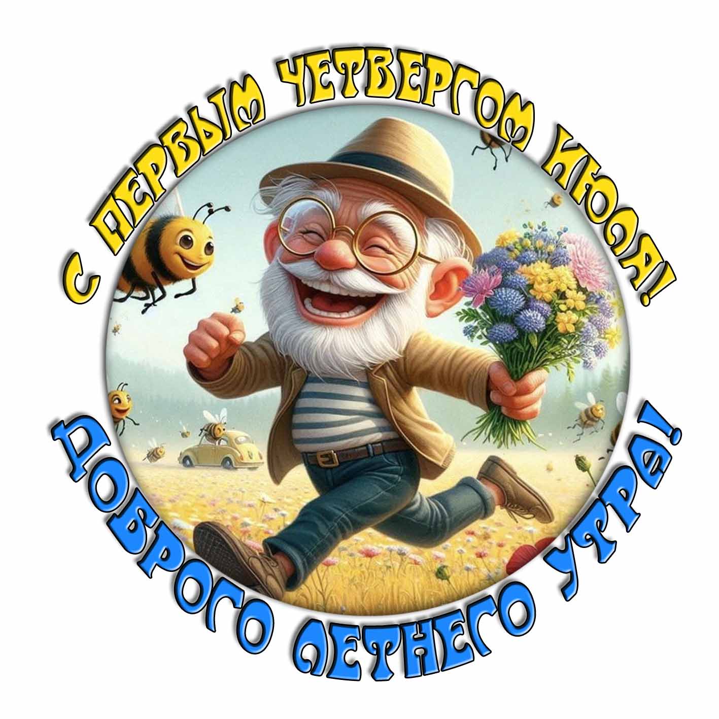 Открытка с первым четвергом июля