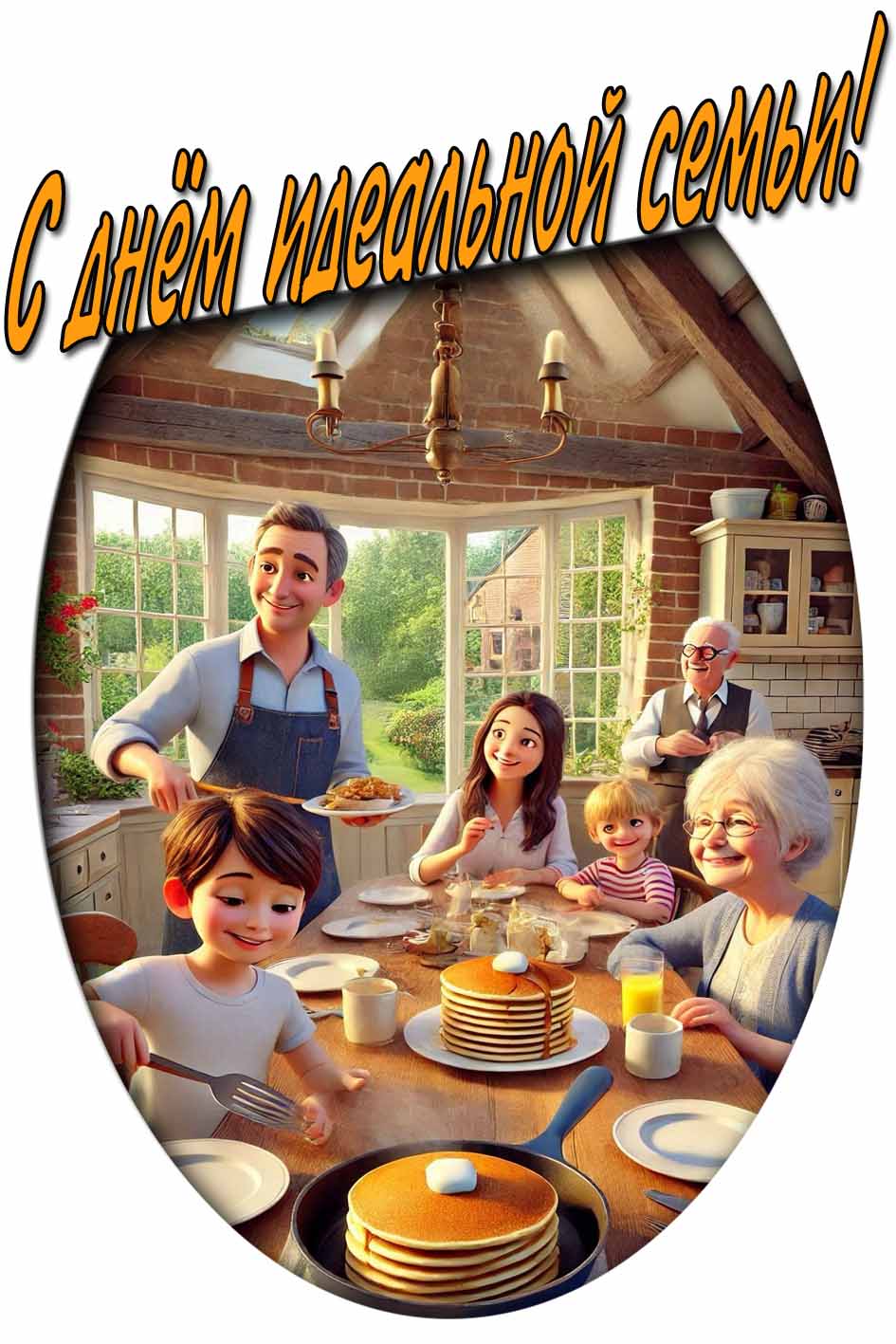 Картинка с днём идеальной семьи