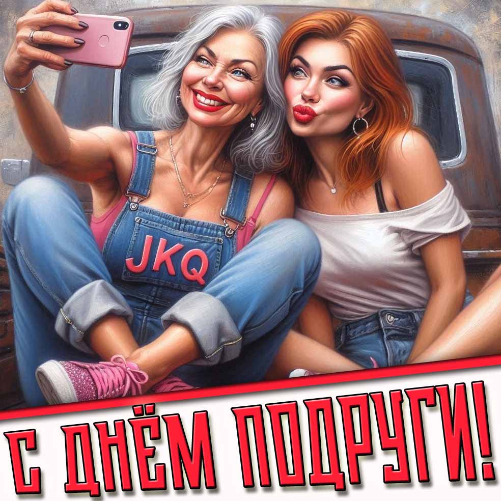 Красивая картинка с днём подруги