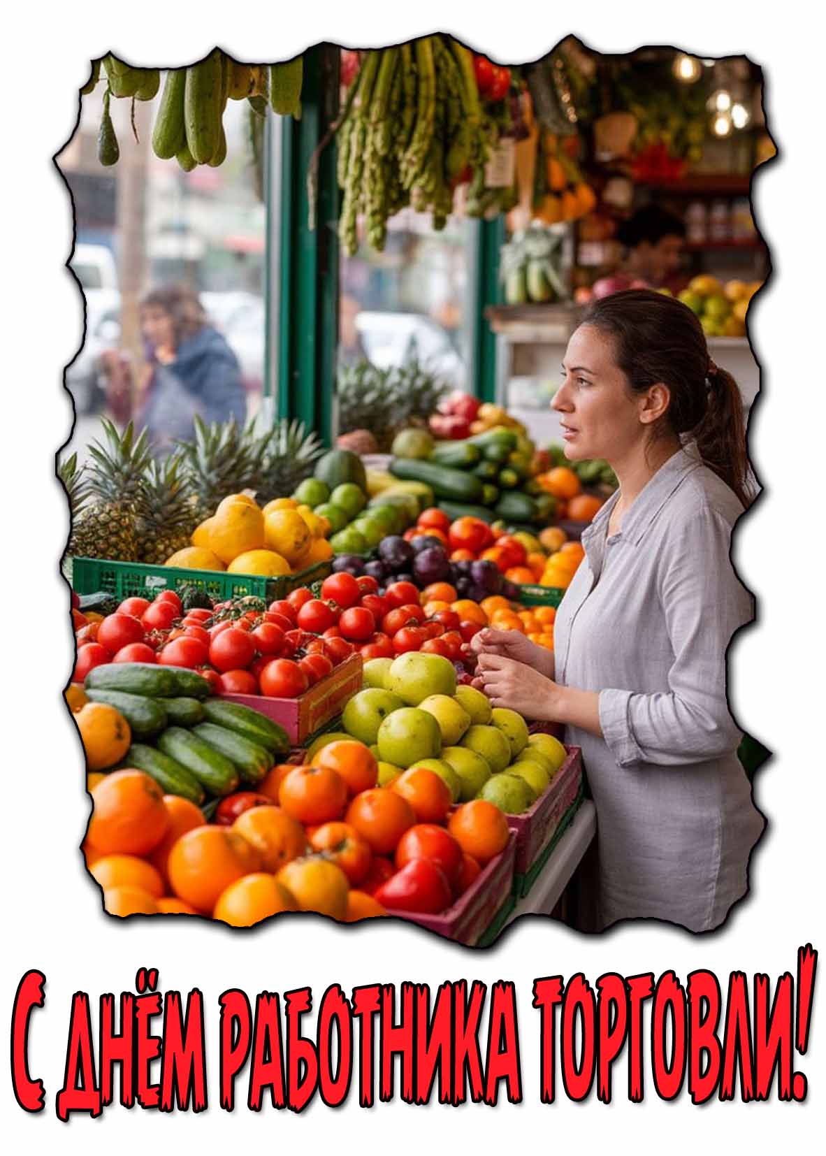 Красивая картинка с днём работника торговли
