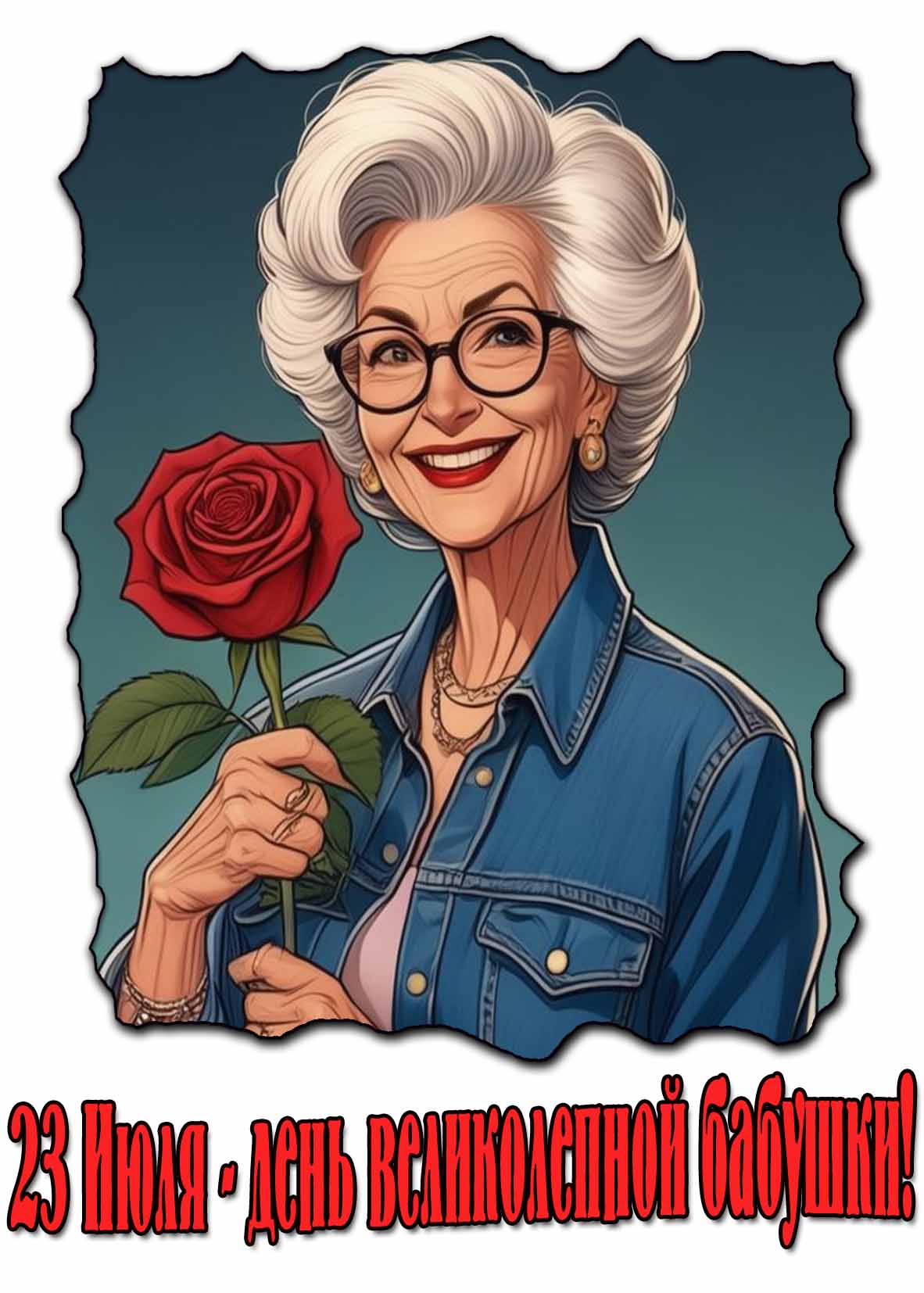 Картинка 23 Июля - день великолепной бабушки