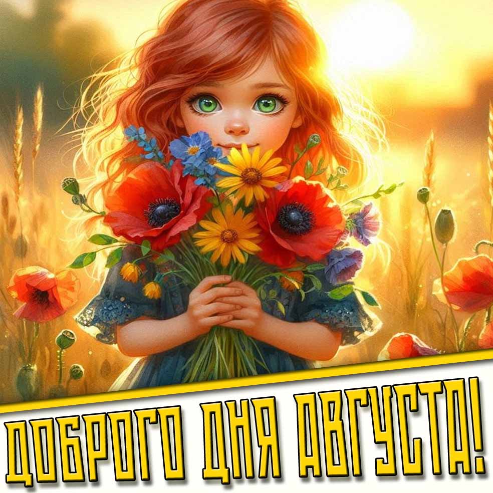 Доброго дня Августа! - красивая открытка