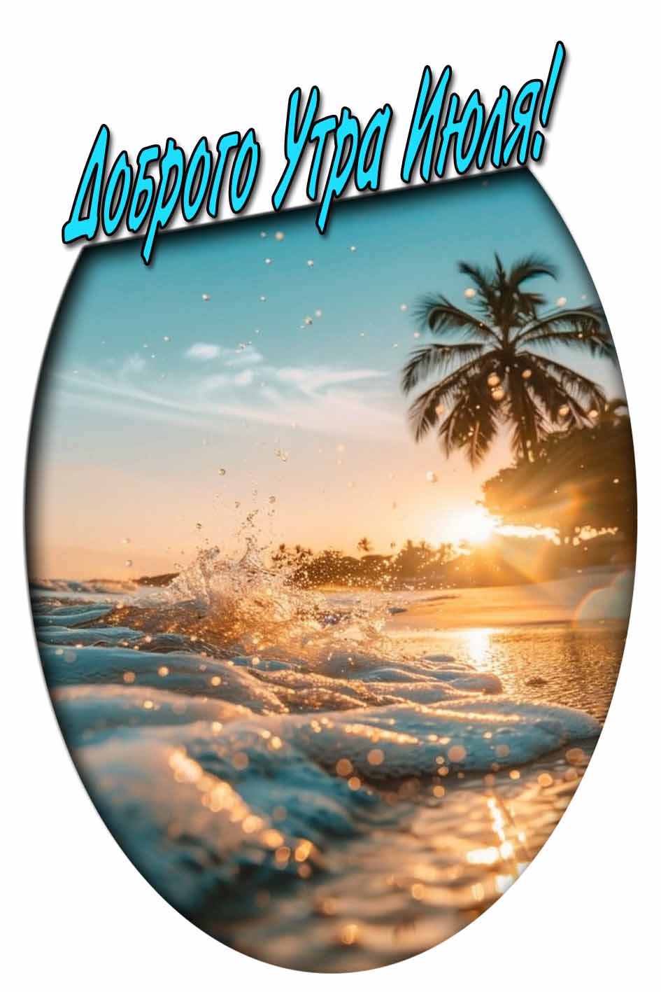 Доброго утра Июля! - солнечная картинка