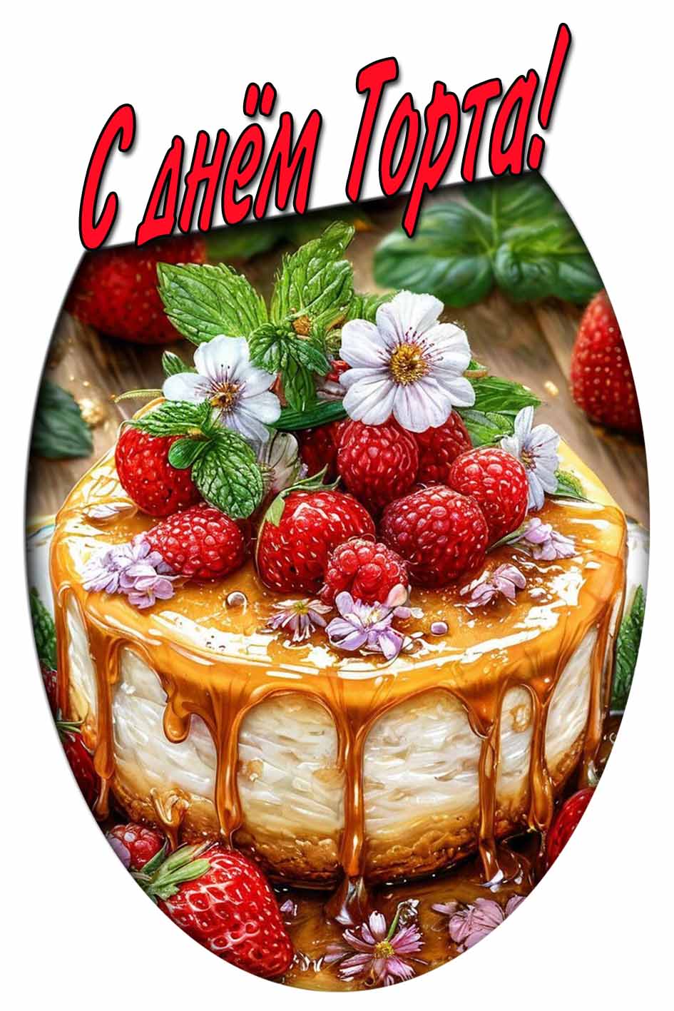 Аппетитная картинка на день торта
