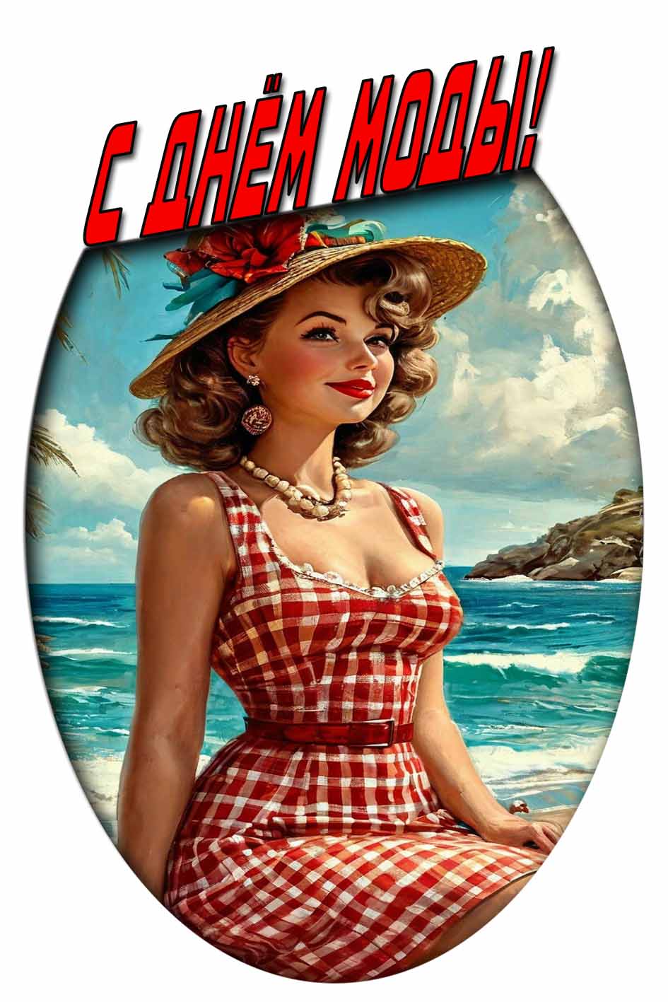 С днём моды! - летняя картинка