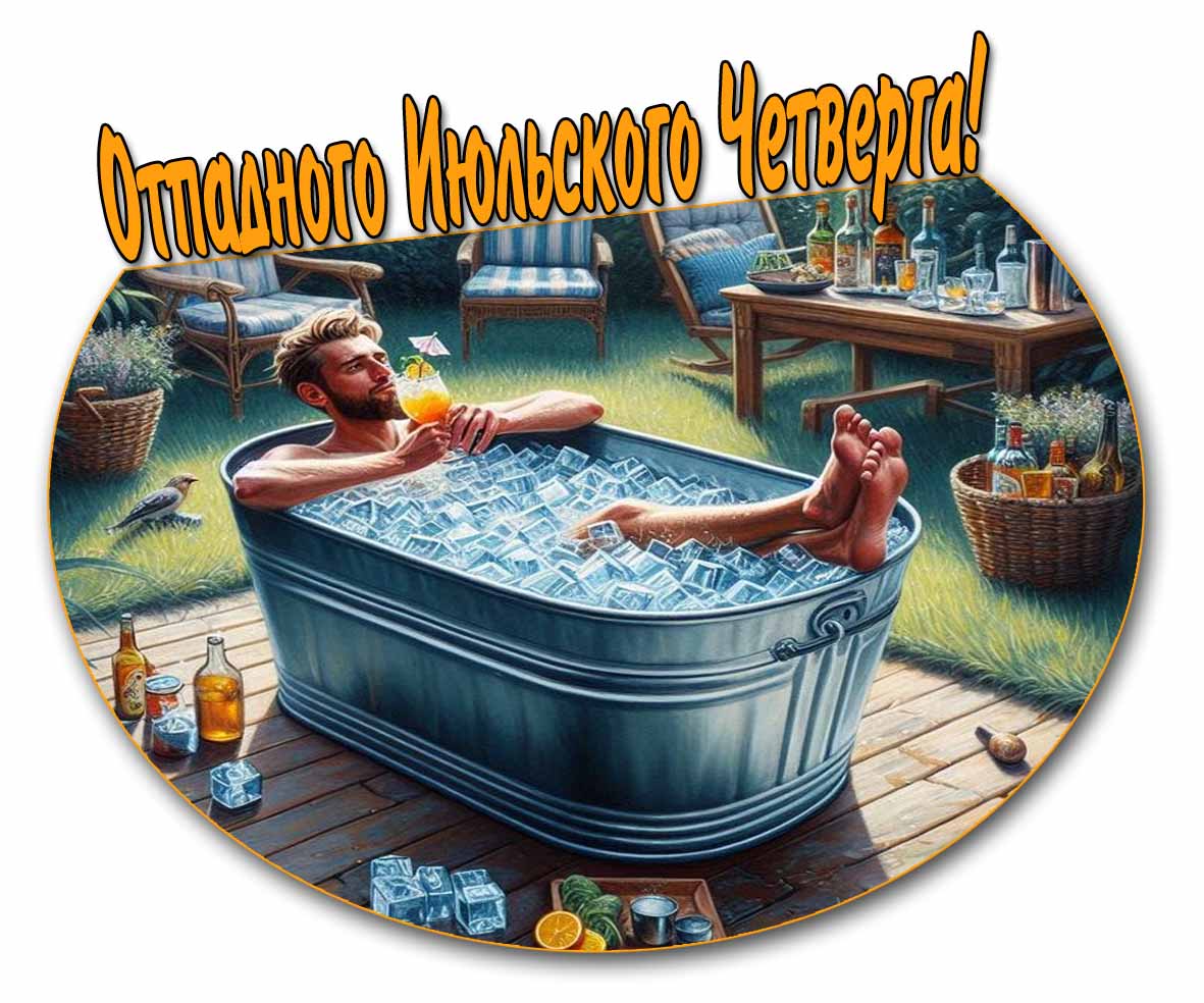 Отпадного Июльского Четверга! - креативная открытка