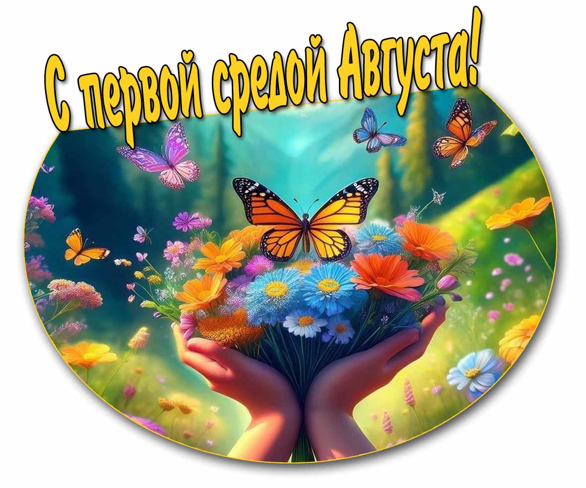 Картинка с первой средой Августа