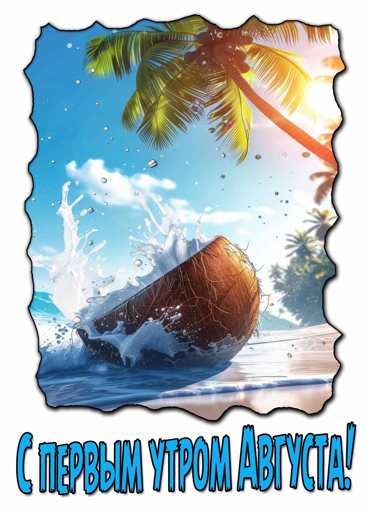 Картинка с первым утром Августа