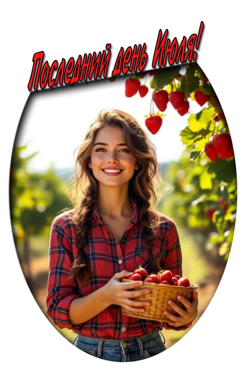 Последний день Июля! - картинка с красивой девушкой