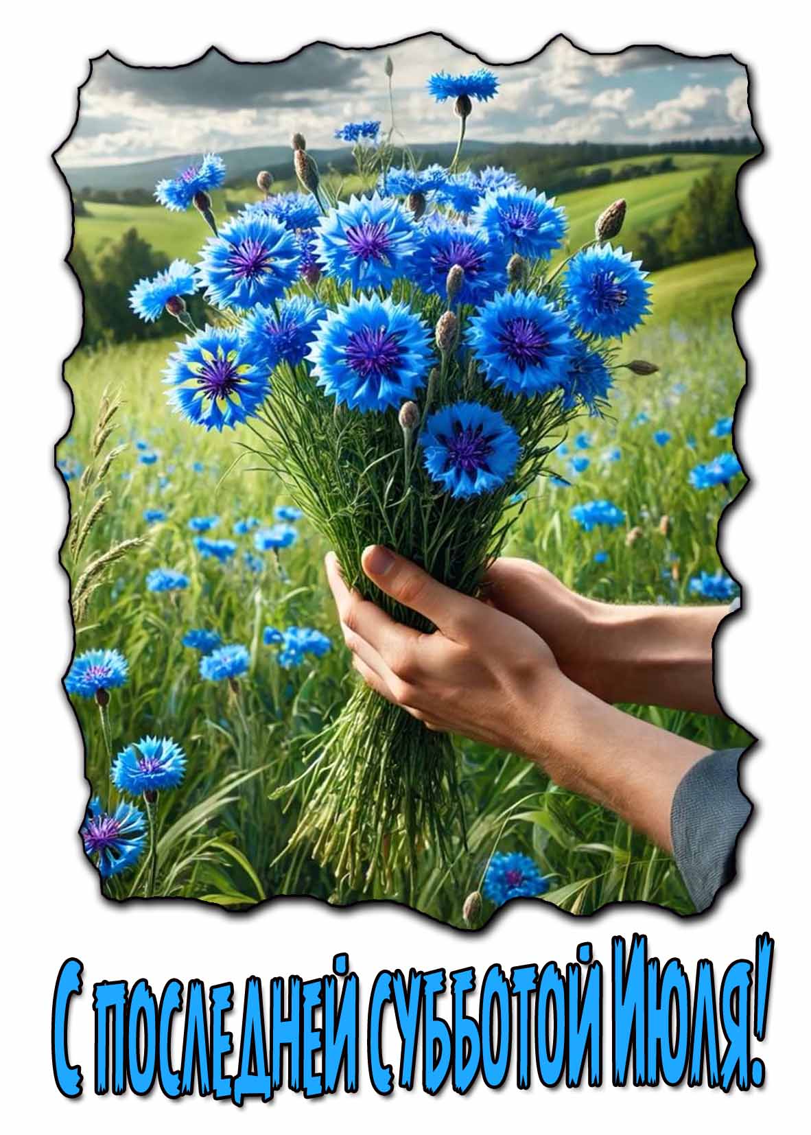 Красивая картинка с последней субботой Июля