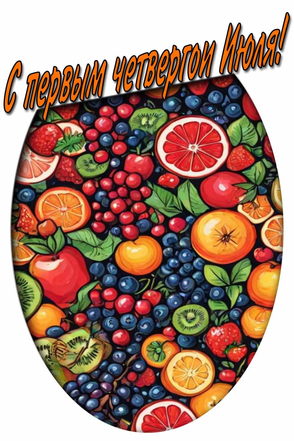 С первым четвергом Июля! - красивая картинка