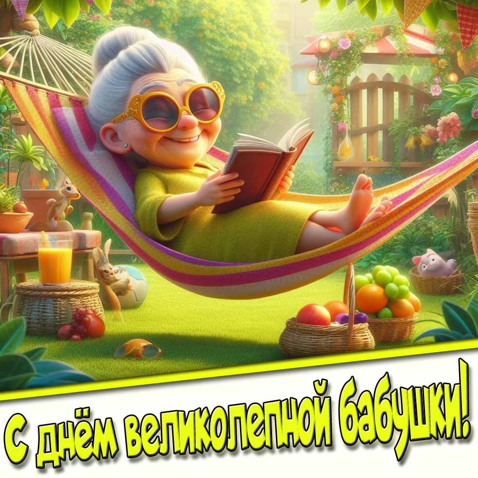 На сайте pozdravims.ru вы всегда можете скачать, красивую открытку с днём великолепной бабушки.
