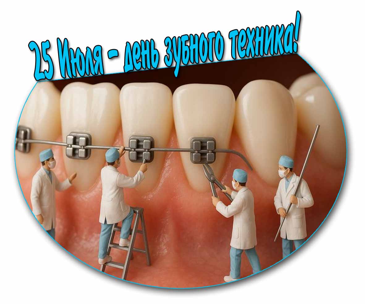 Картинка 25 Июля - день зубного техника