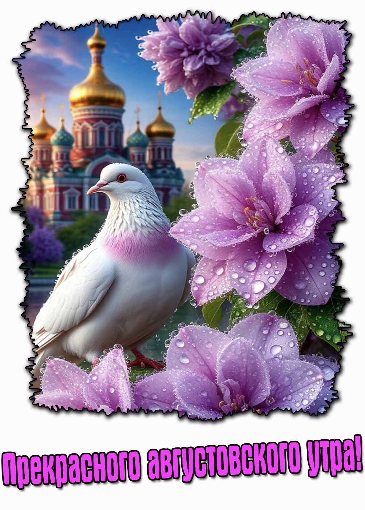 Прекрасного августовского утра! - красивая картинка