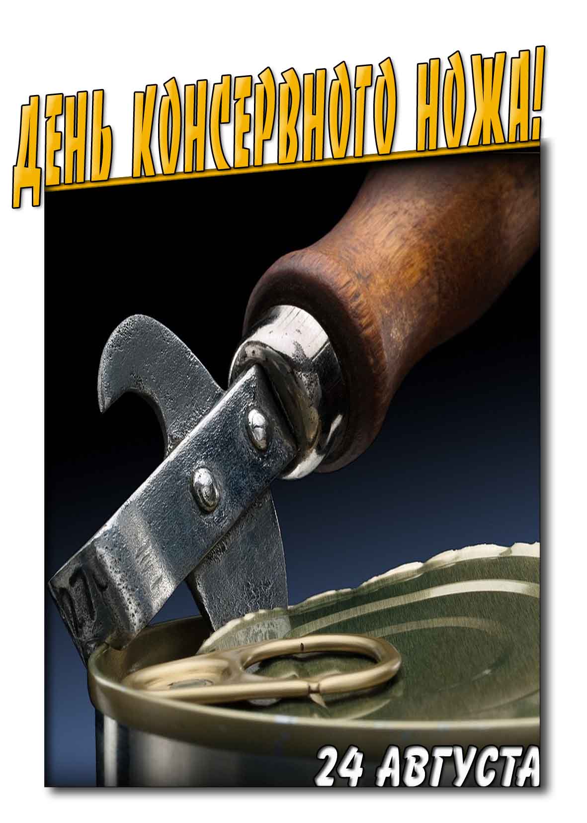 Картинка 24 августа - консервного ножа