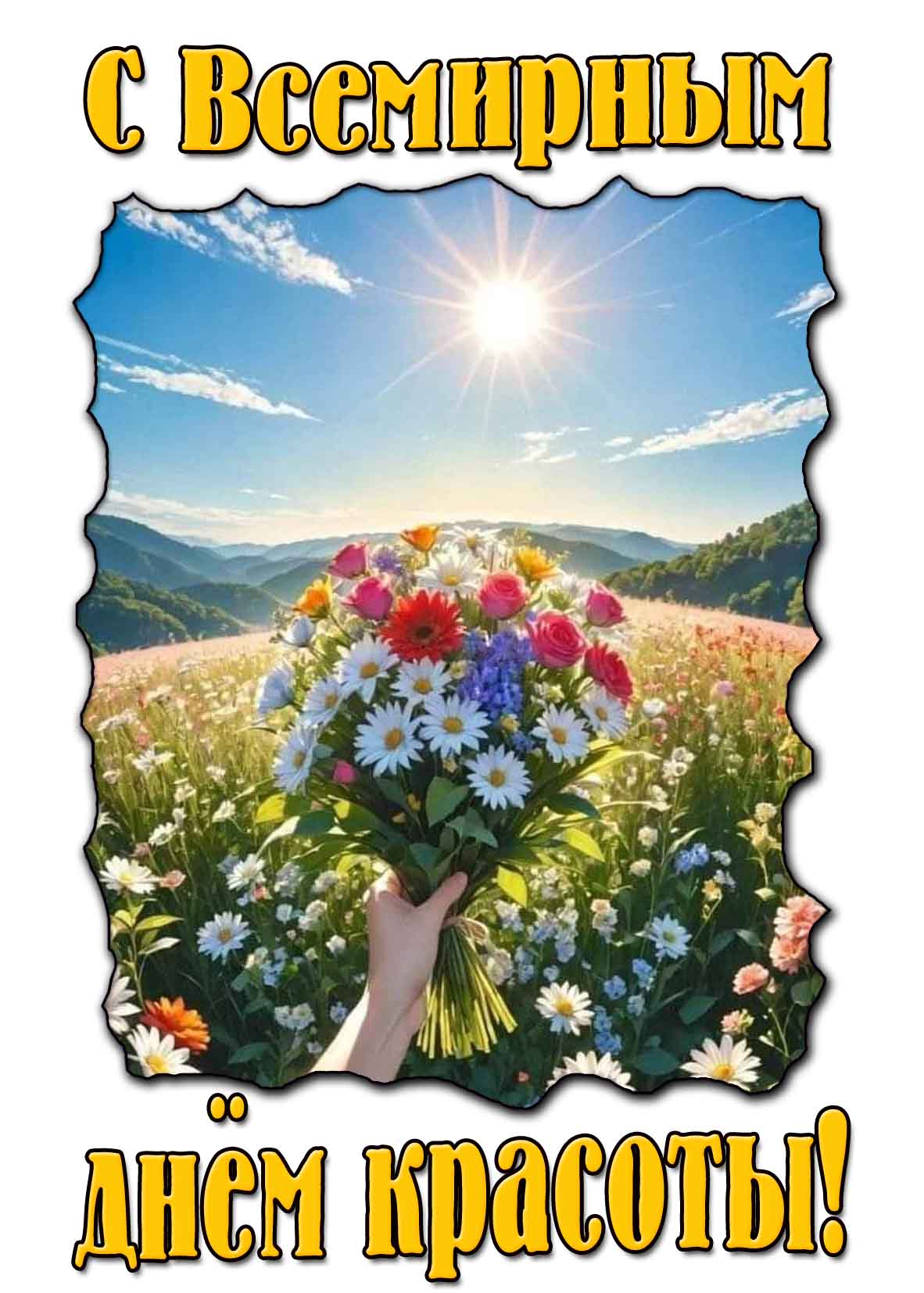 Красивая картинка с Всемирным днём красоты