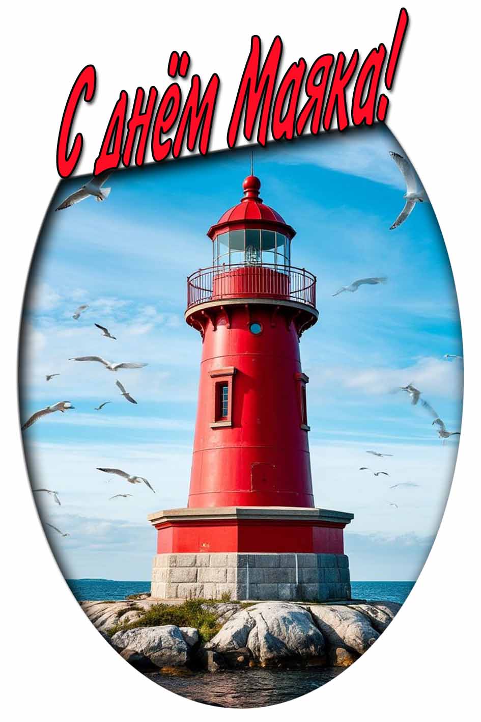 С днём Маяка! - открытка