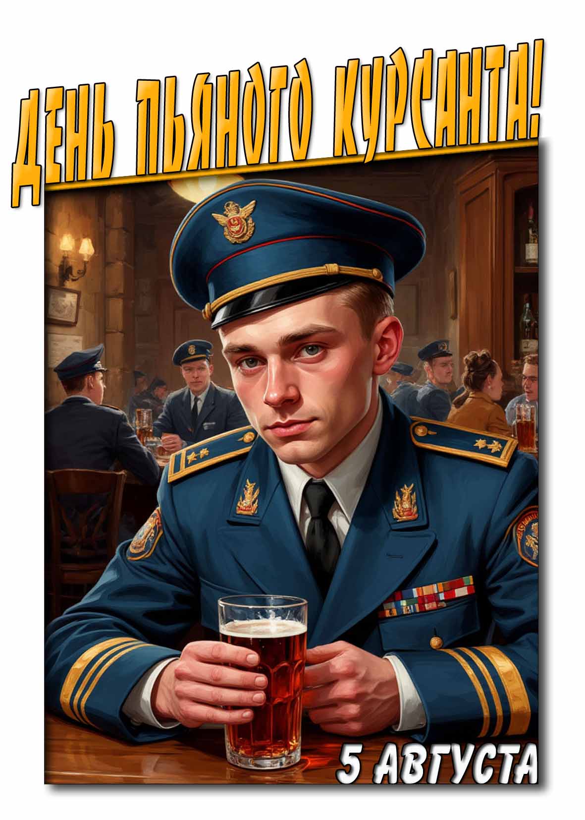 Картинка день пьяного курсанта 5 августа