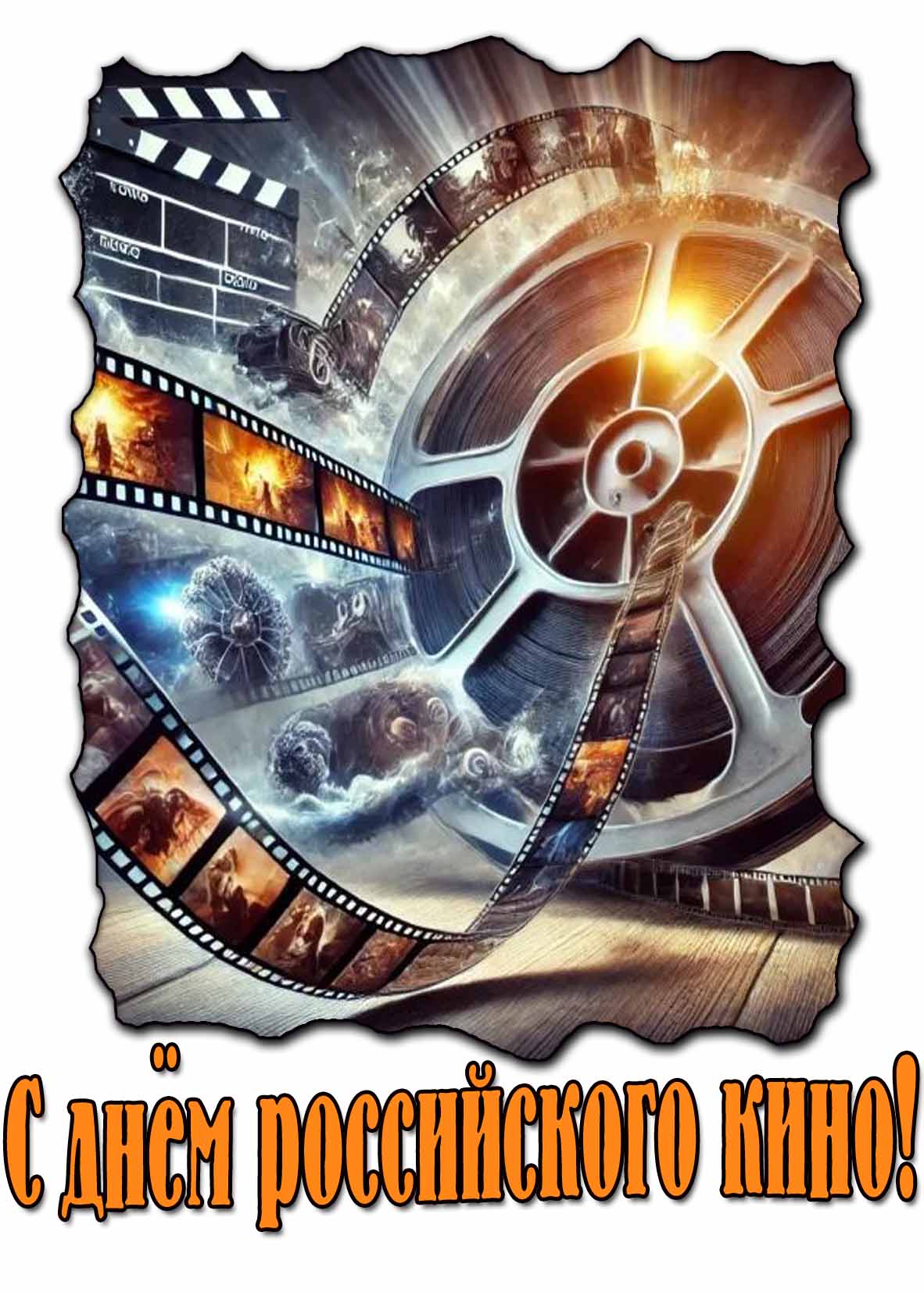 Красивая картинка с днём российского кино