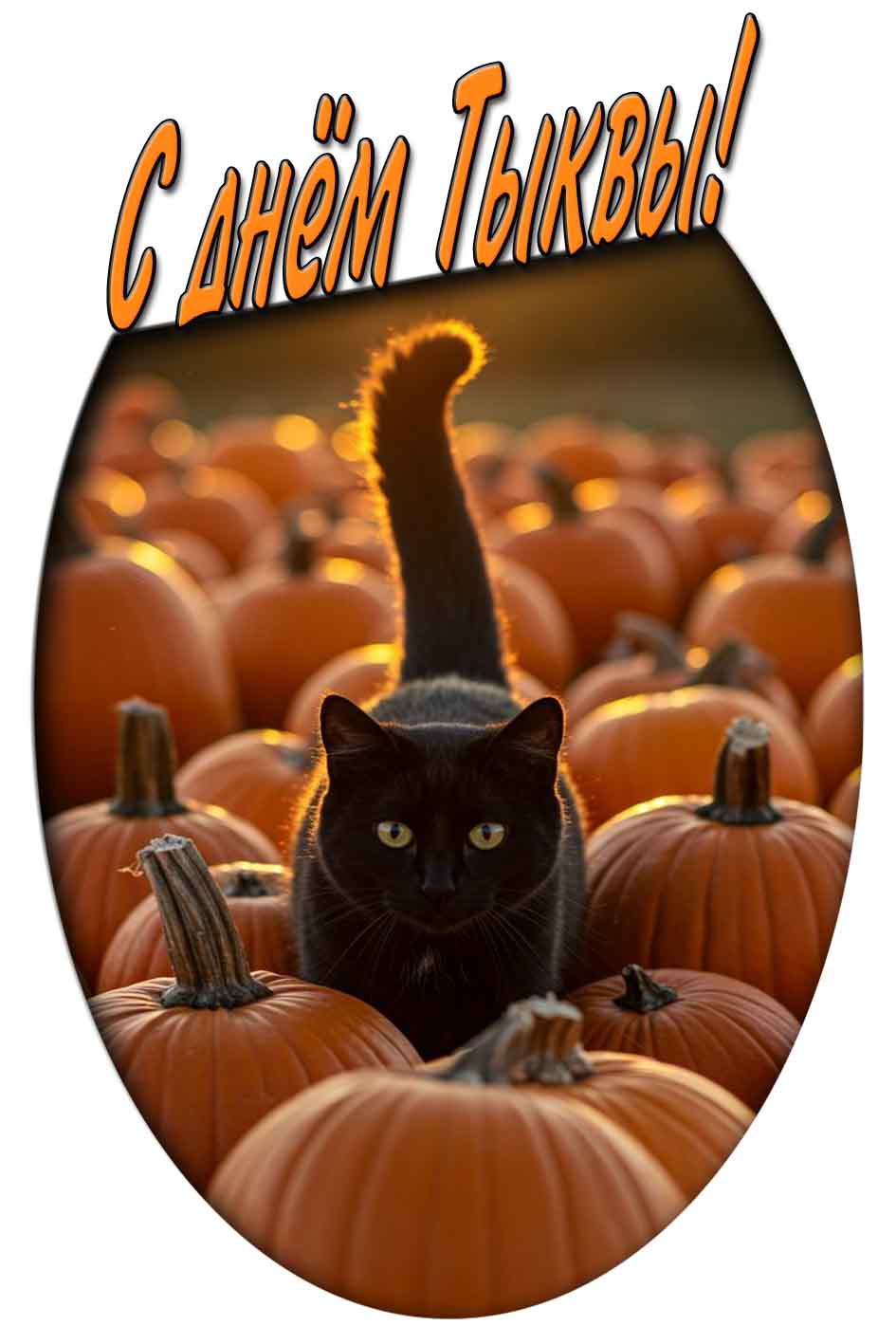 Красивая картинка с днём тыквы